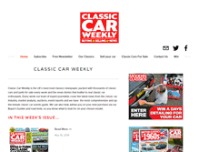 Tablet Screenshot of classiccarweekly.co.uk